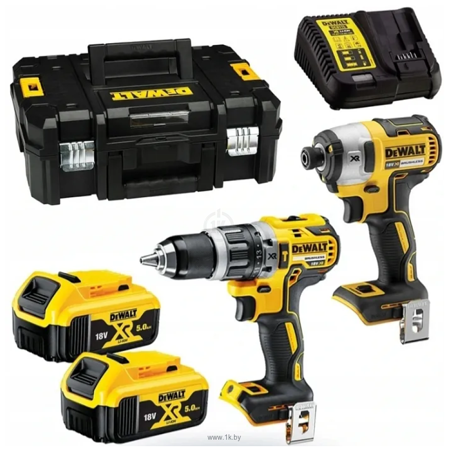 Фотографии DeWALT DCD796 + Гайковерт DCF887 DCK266P2T