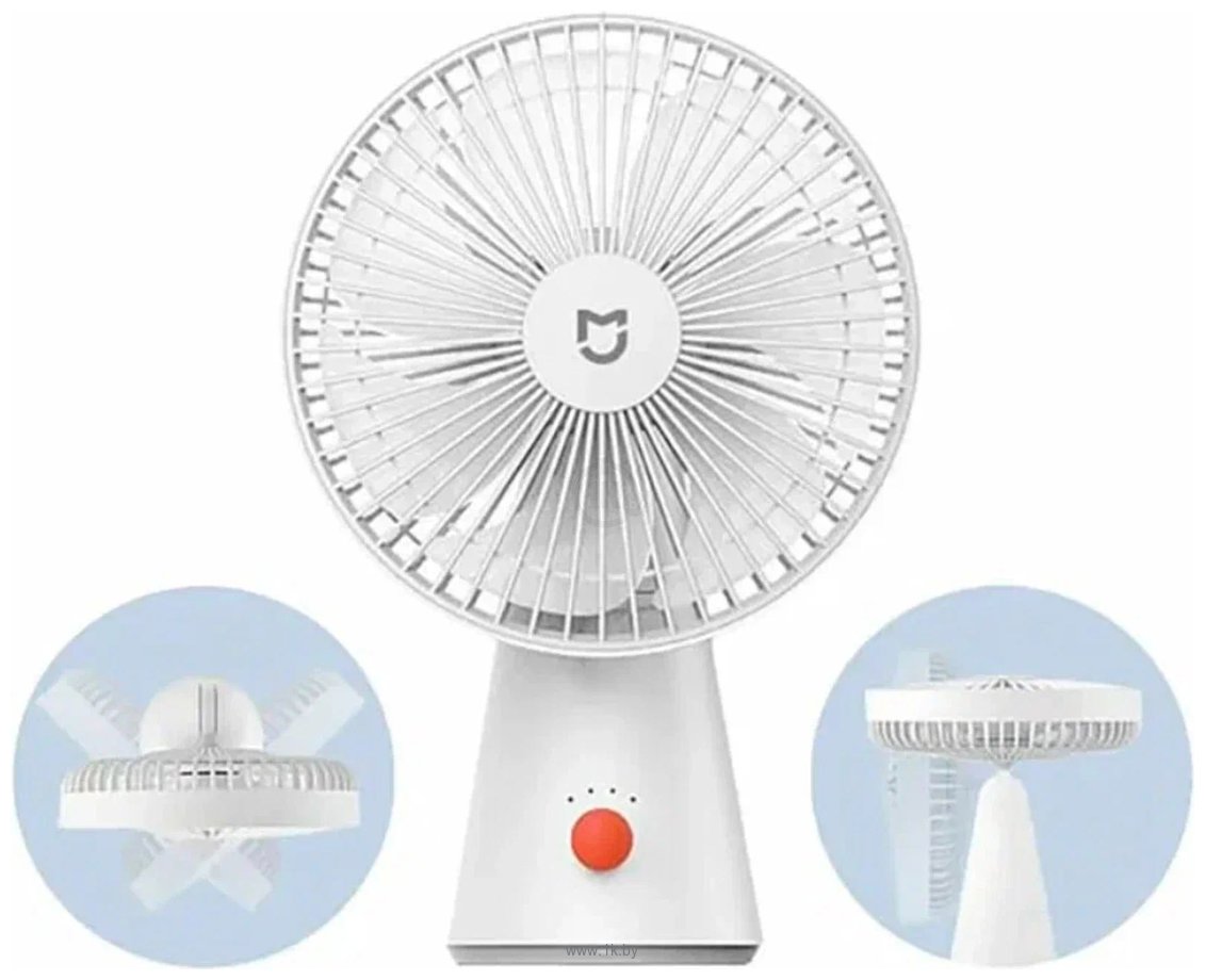 Фотографии Xiaomi Mijia Desktop Mobile Fan ZMYDFS01DM (с переходником на евровилку)