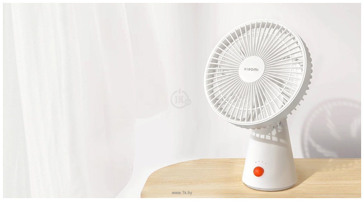 Фотографии Xiaomi Mijia Desktop Mobile Fan ZMYDFS01DM (с переходником на евровилку)