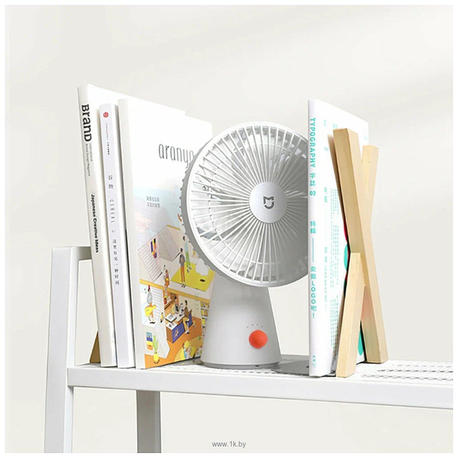 Фотографии Xiaomi Mijia Desktop Mobile Fan ZMYDFS01DM (с переходником на евровилку)