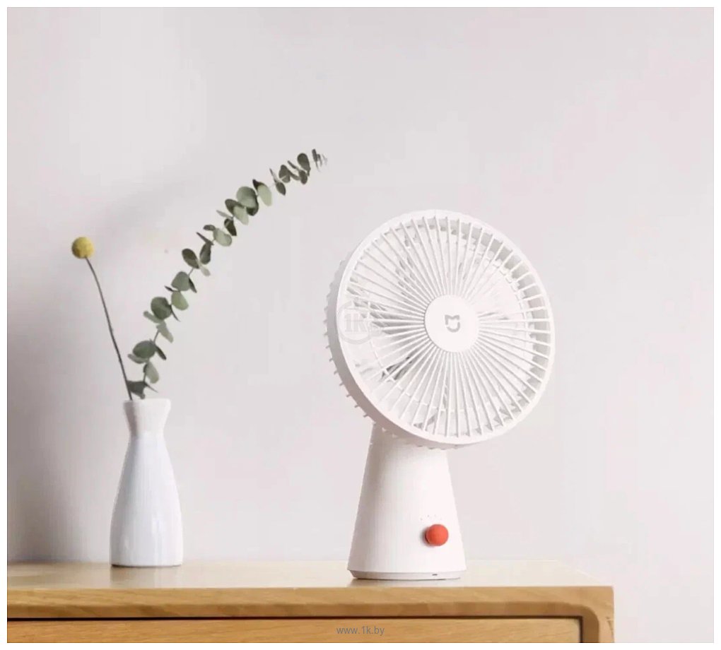 Фотографии Xiaomi Mijia Desktop Mobile Fan ZMYDFS01DM (с переходником на евровилку)