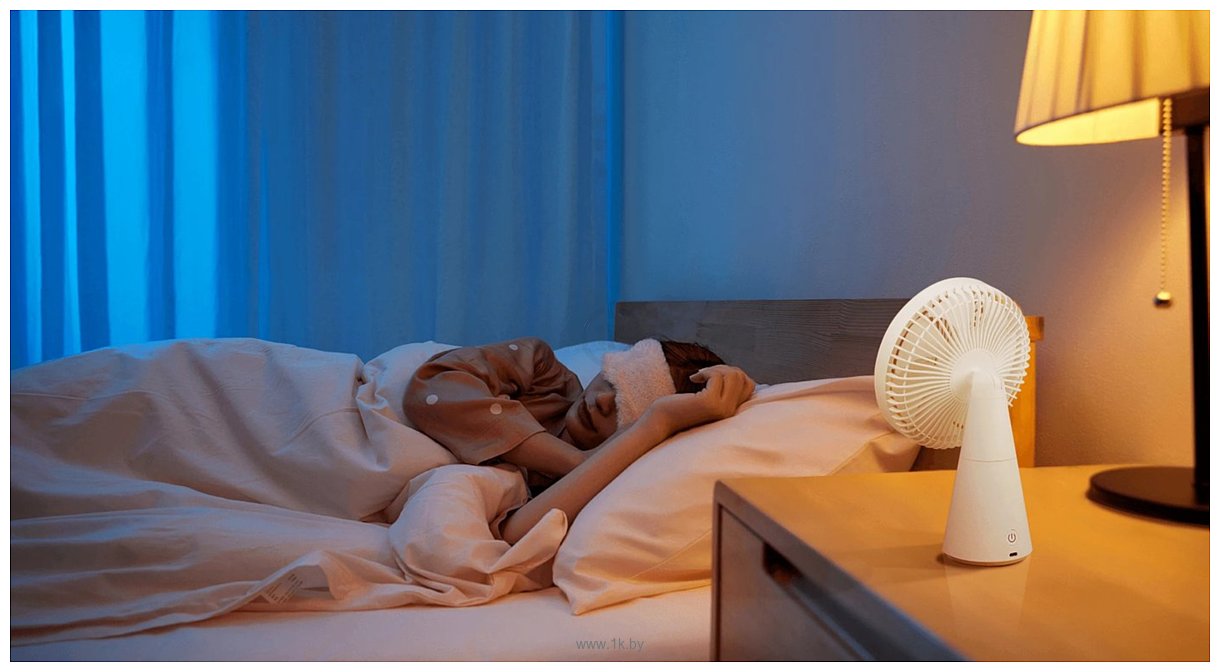 Фотографии Xiaomi Mijia Desktop Mobile Fan ZMYDFS01DM (с переходником на евровилку)