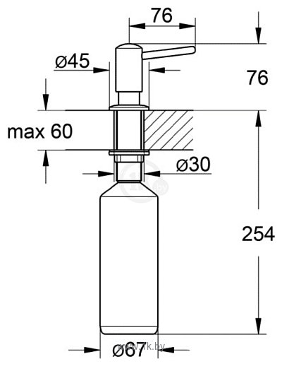 Фотографии Grohe Contemporary (40536000)