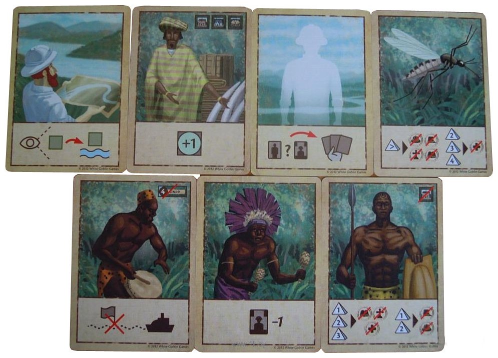 Фотографии White Goblin Games Экспедиция: Конго 1884 (Expedition: Congo River 1884)