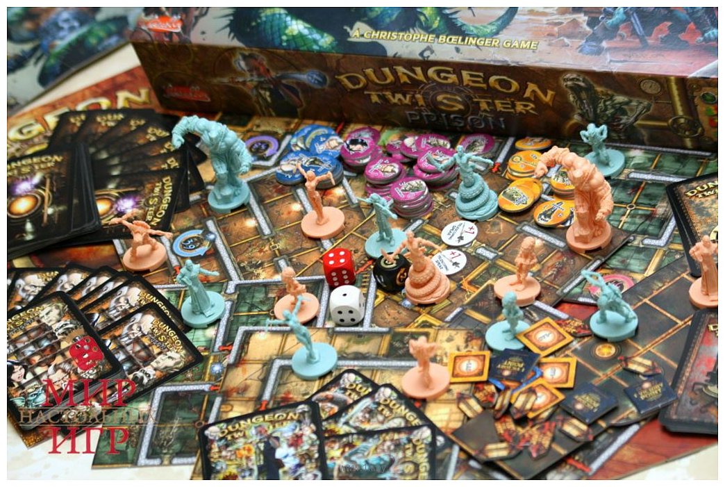 Фотографии Asmodee Dungeon Twister: Prison (Лабиринты Подземелий: Темница)