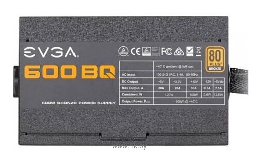 Фотографии EVGA BQ 600W (110-BQ-0600-K2)