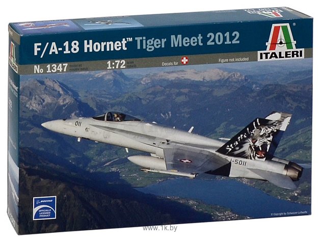 Фотографии Italeri 1347 F/A 18 Hornet Tiger Meet 2012
