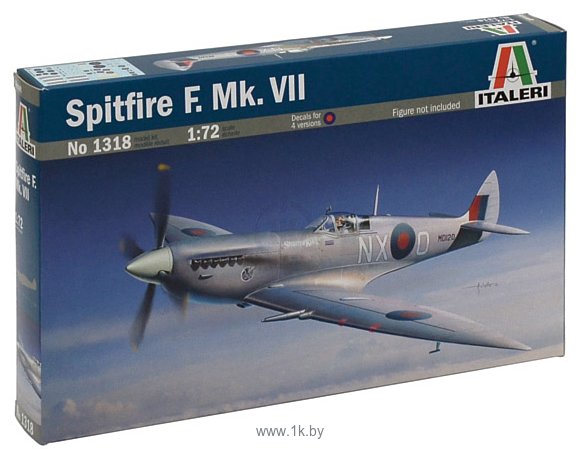 Фотографии Italeri 1318 Spitfire F.Mk. Vll