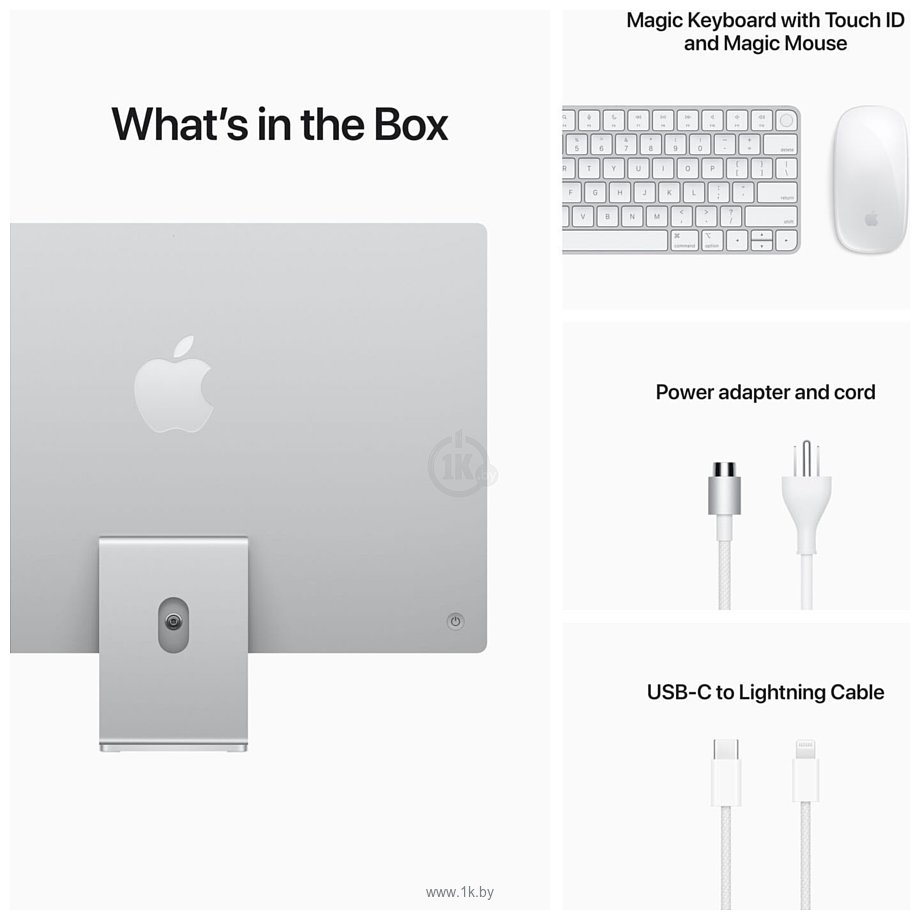 Фотографии Apple iMac M1 2021 24" (MGPD3)