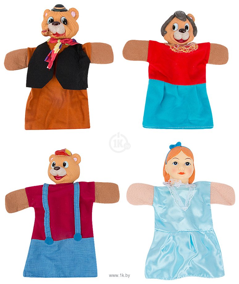 Фотографии Жирафики Три медведя (4 куклы)