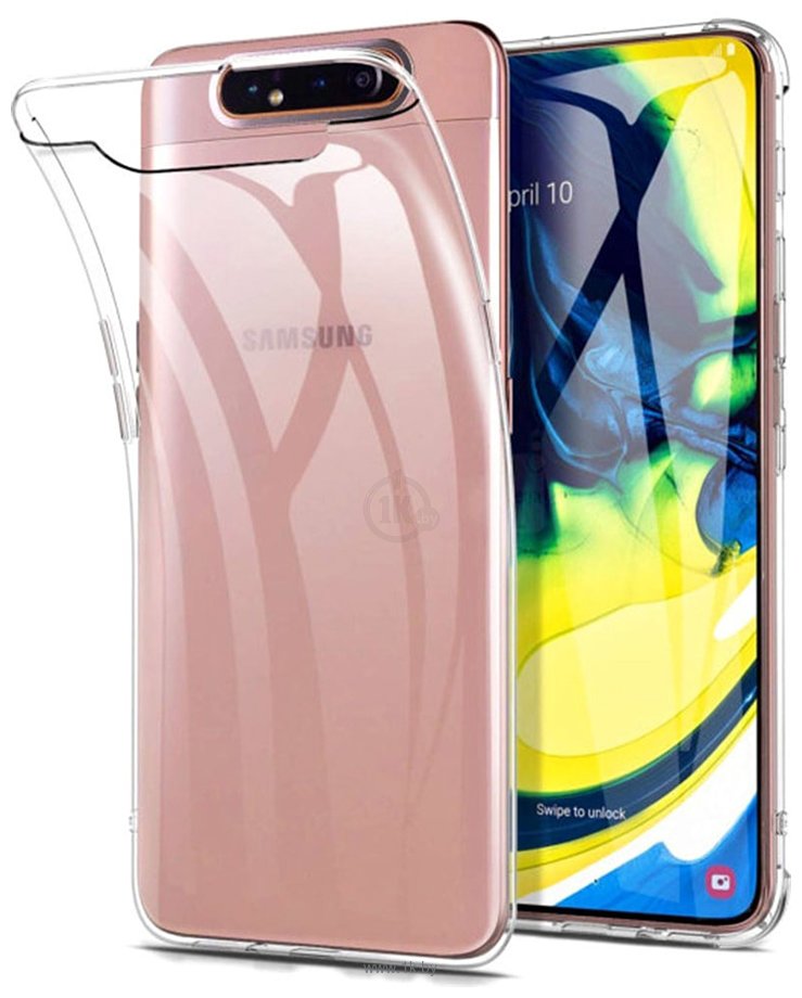 Фотографии Volare Rosso Clear для Samsung Galaxy A80 (2019) (прозрачный)