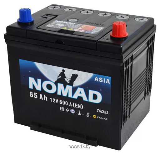 Фотографии Nomad Asia 6СТ-65 рус. (65Ah)