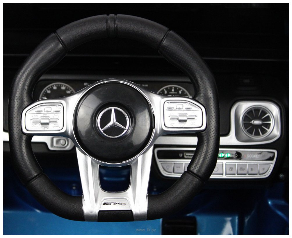 Фотографии RiverToys Mercedes-Benz G63 T999TT (синий глянец)
