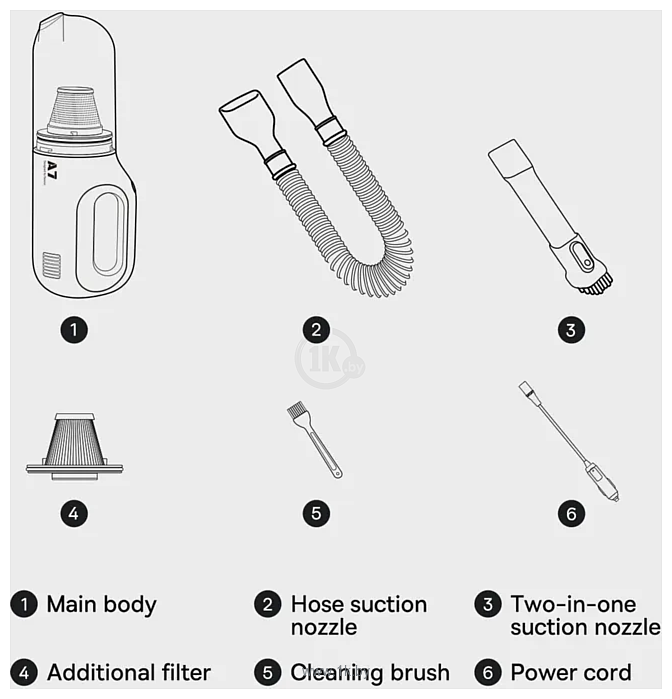 Фотографии Baseus A7 Car Vacuum Cleaner VCAQ020213