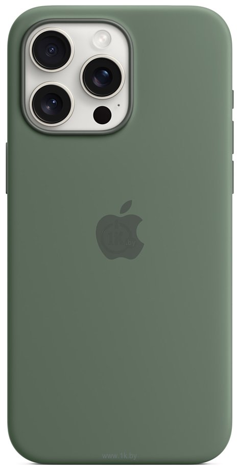 Фотографии Apple MagSafe Silicone Case для iPhone 15 Pro Max (кипарис)