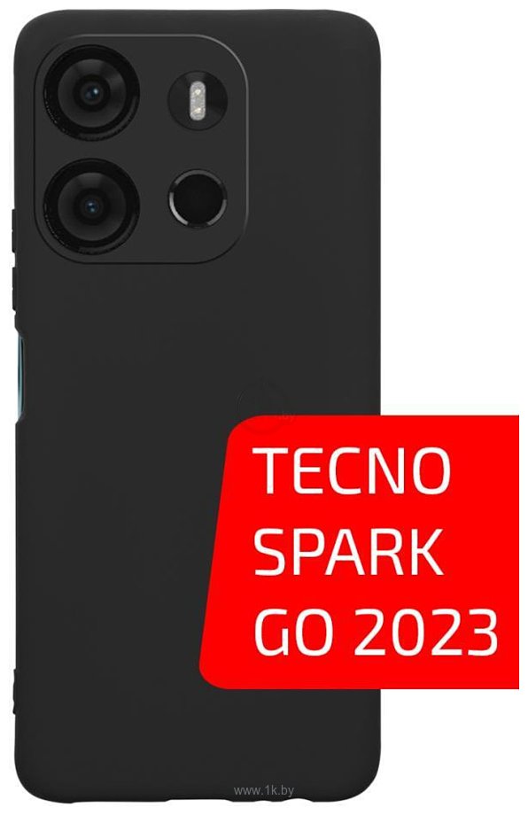 Фотографии Akami Matt TPU для TECNO Spark Go 2023 (черный)