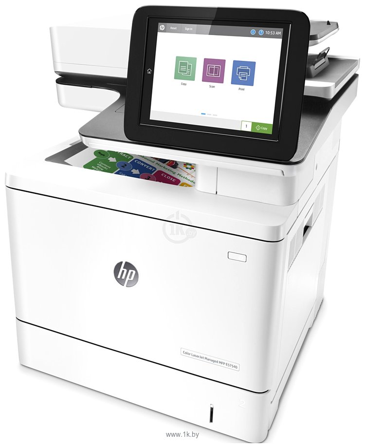 Фотографии HP LaserJet MFP Color Managed E57540dn