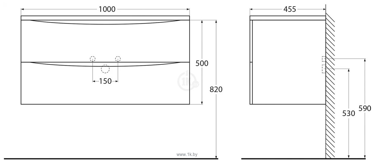 Фотографии BelBagno ACQUA-1000-2C-SO-RVB