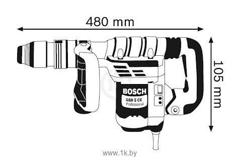 Фотографии Bosch GSH 5 CE Professional (0611321000)