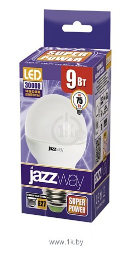 Фотографии Jazzway PLED-SP-G45 9W 5000K E14