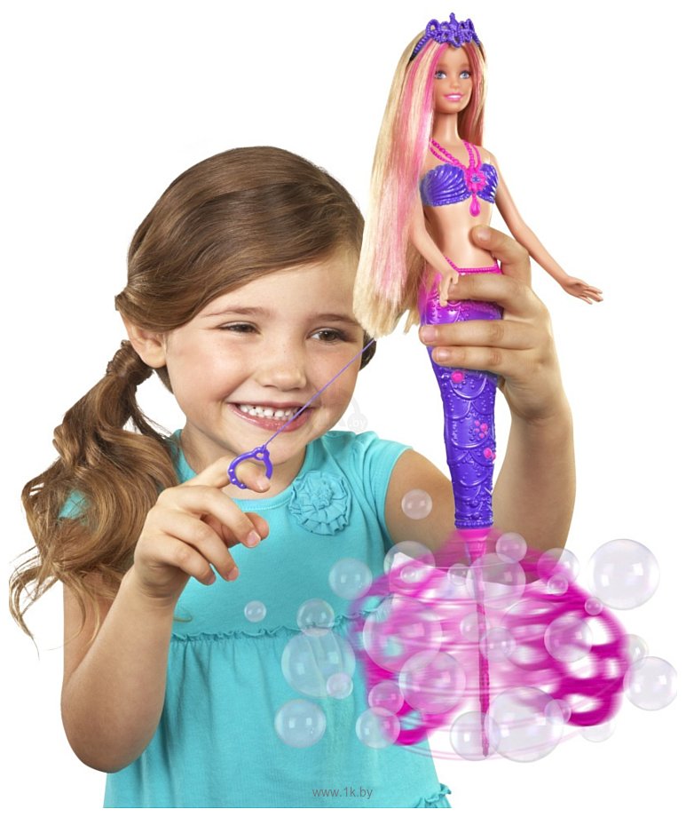 Фотографии Barbie Bubble-tastic Mermaid Doll (CFF49)