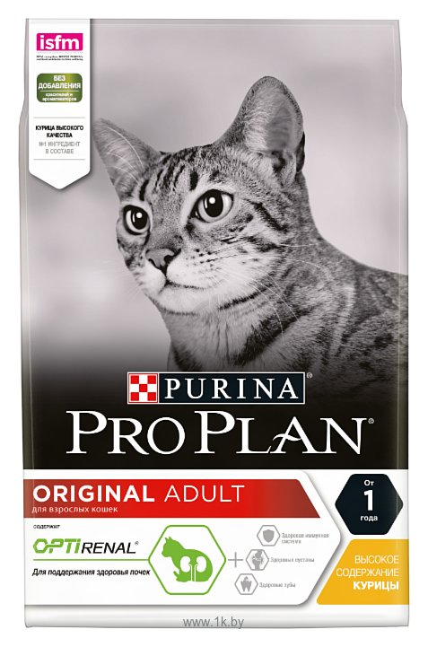 Фотографии Purina Pro Plan Adult feline rich in Chicken dry (3 кг)