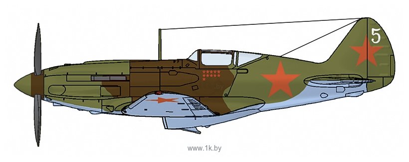 Фотографии ARK models AK 48012 Советский высотный истребитель «Микоян-Гуревич 3»