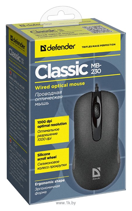 Фотографии Defender Classic MB-230 black USB