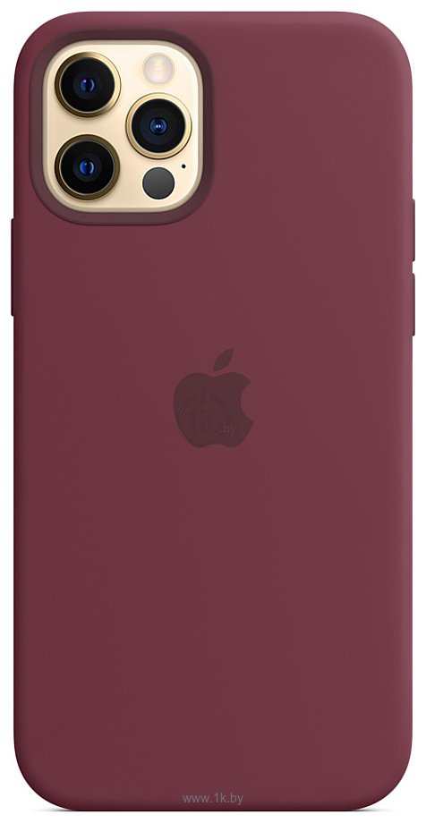 Фотографии Apple MagSafe Silicone Case для iPhone 12/12 Pro (сливовый)