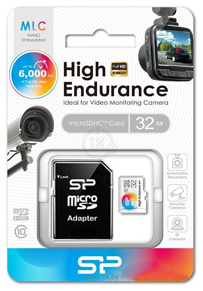 Фотографии Silicon Power High Endurance microSDXC SP032GBSTHIU3V10SP 32GB (с адаптером)