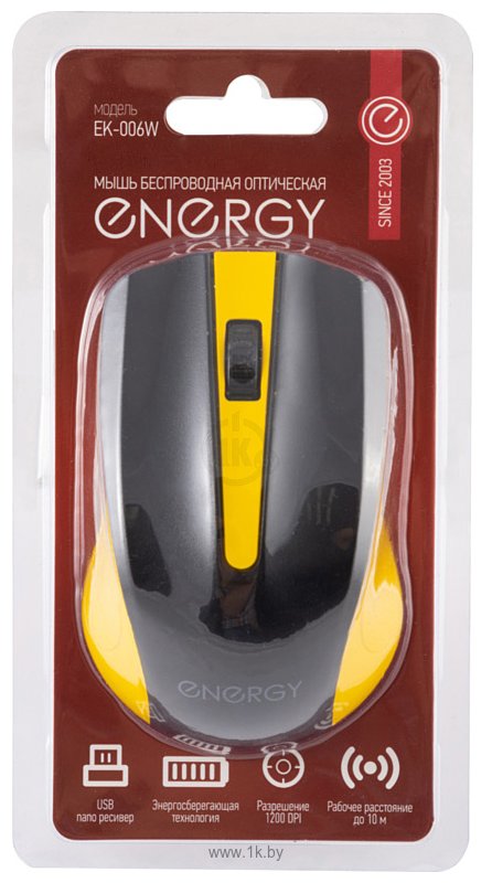 Фотографии Energy EK-006W black/yellow