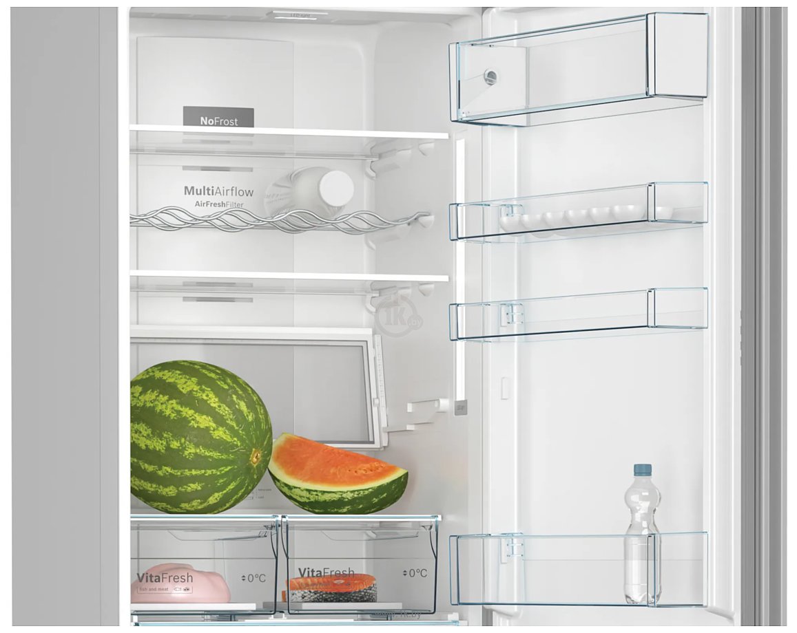 Фотографии Bosch Serie 4 VitaFresh KGN39IJ22R (розовый пудровый)