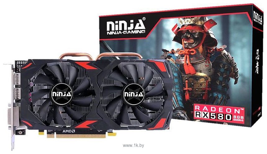 Фотографии Sinotex Ninja Radeon RX 580 8GB GDDR5 (AFRX58085F)