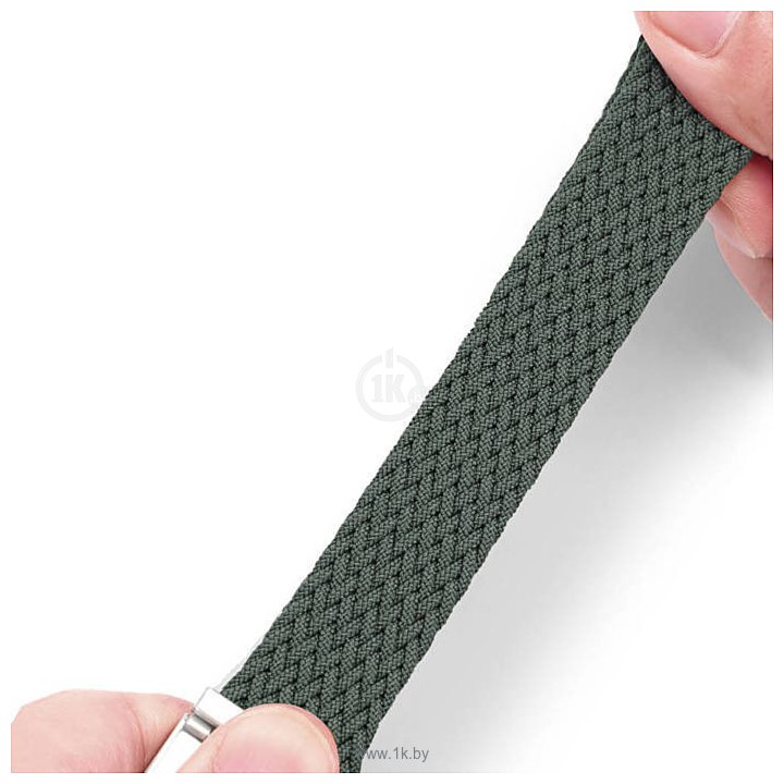 Фотографии Dux Ducis Strap Mixture II Version для Apple Watch 41мм/40мм/38мм (olive green)