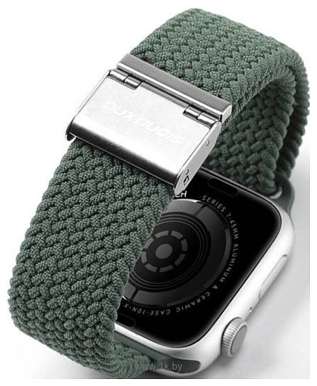 Фотографии Dux Ducis Strap Mixture II Version для Apple Watch 41мм/40мм/38мм (olive green)