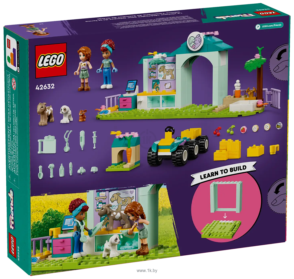 Фотографии LEGO Friends 42632 Ветеринарная клиника для сельскохозяйственных животных