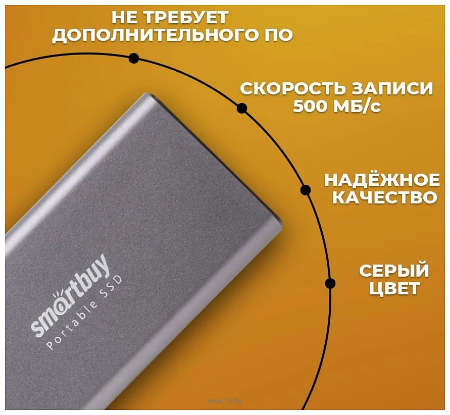 Фотографии SmartBuy M1 Drive SBSSD500-M1G-U31C 500GB (серый)