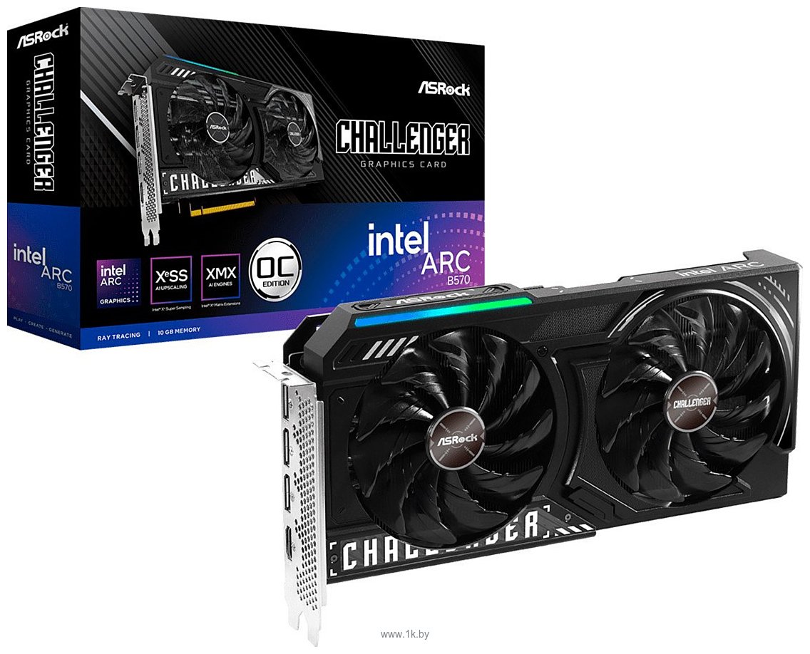Фотографии ASRock Intel Arc B570 Challenger 10GB OC B570 CL 10GO