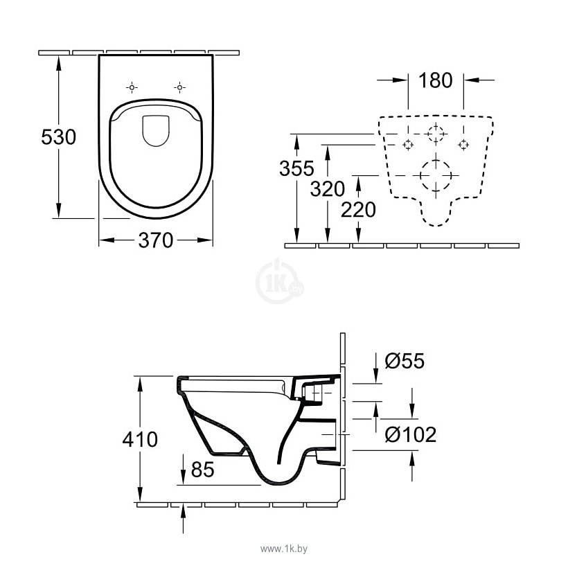 Фотографии Villeroy & Boch Architectura 5684HRR1 Ceramic Plus