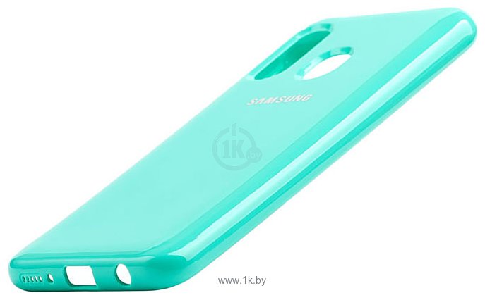 Фотографии EXPERTS Jelly Tpu 2mm для Samsung Galaxy A40 (бирюзовый)