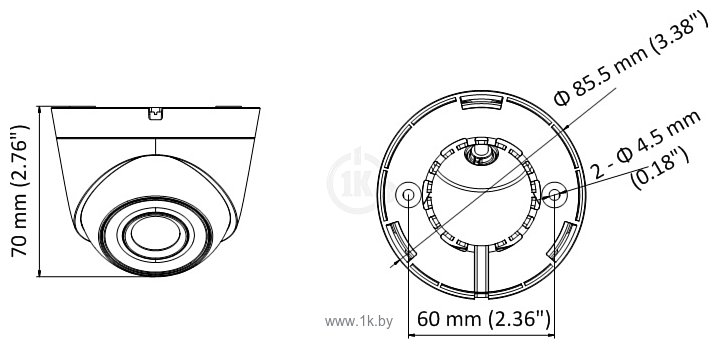 Фотографии HiWatch DS-I203(C) (2.8 мм)