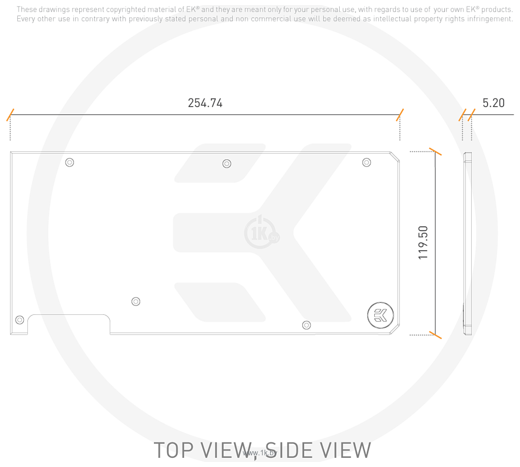 Фотографии EKWB EK-Quantum Vector TUF RTX 3080/3090 Backplate