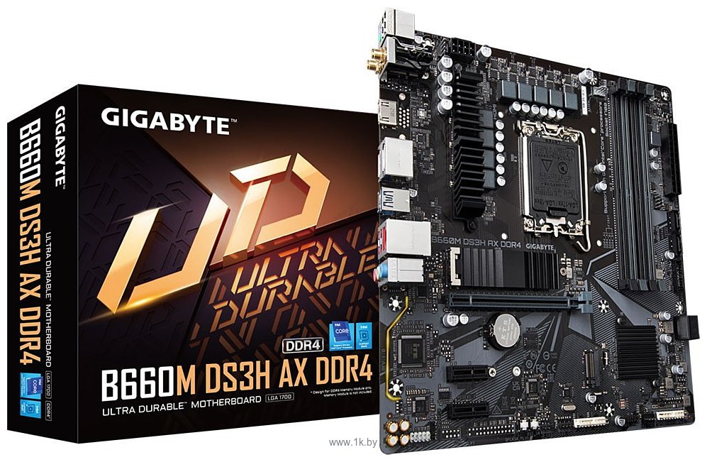 Фотографии Gigabyte B660M DS3H AX DDR4 (rev. 1.x)