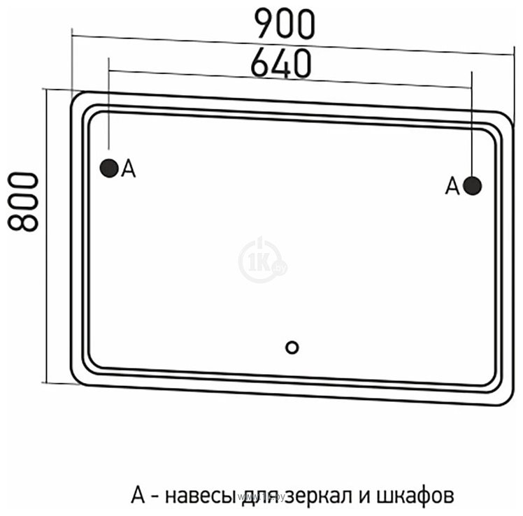 Фотографии Mixline  Виктория 90 547254 (с подсветкой)