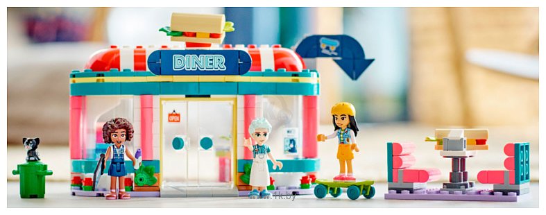 Фотографии LEGO Friends 41728 Ресторанчик в центре Хартлейк Сити