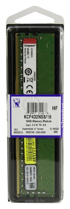 Фотографии Kingston KCP432NS8/8