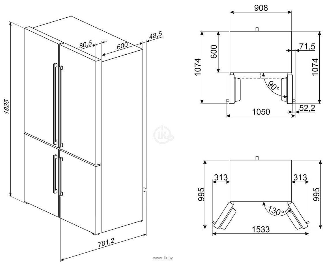 Фотографии Smeg FQ60XDE