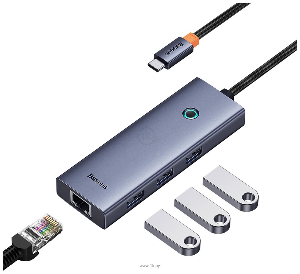 Фотографии Baseus Flite Series 4-Port USB-C Hub B0005280A813-00