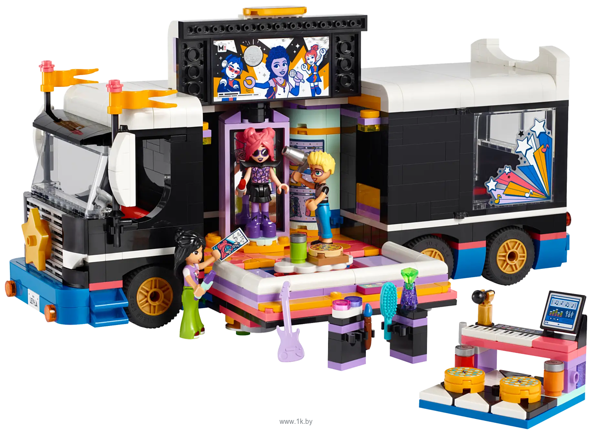 Фотографии LEGO Friends 42619 Автобус для туров поп-звезд