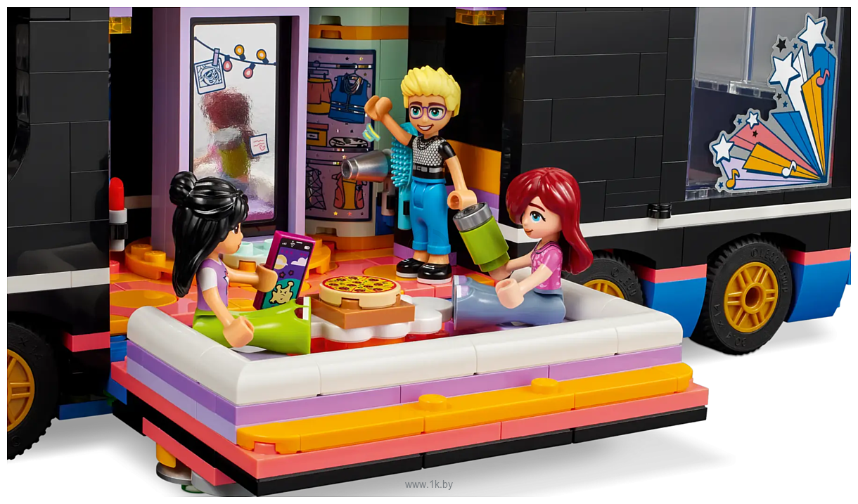 Фотографии LEGO Friends 42619 Автобус для туров поп-звезд